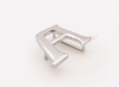 a stainless buckle